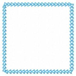 square quick stitch machine embroidery - Arrow Square perfect for Quilt Edges