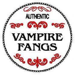 fang detailed machine embroidery - Authentic Vampire Fangs for decorative pillow covers