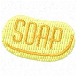 soap quick stitch machine digital embroidery - Bath Soap perfect for holiday gift bags