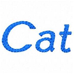 kitten quick stitch machine digital embroidery - Cat perfect for patchwork quilt blocks