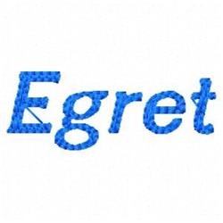 Egret - 4x4 bird quick stitch machine embroidery design perfect for Camping Gear