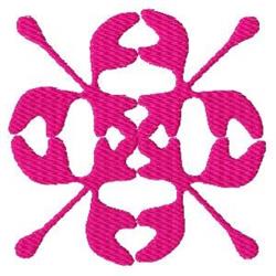 decoration detailed machine embroidery - Fuchsia Decoration for decorative pillow covers