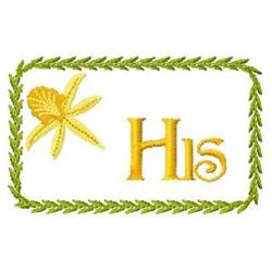 rectangle beginner-friendly machine embroidery - His Daffodil Rectangle for decorative wall hangings