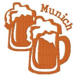 munich detailed machine digital embroidery - Munich perfect for cute baby onesies