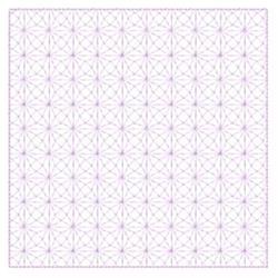 beginner-friendly block machine embroidery pattern - Patterned Square Quilt Block for patchwork quilt blocks