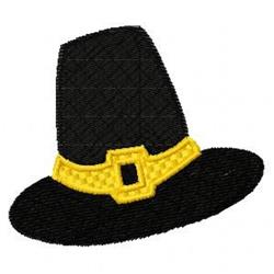 detailed hat machine embroidery pattern - Pilgrim Hat perfect for Table Decorations