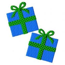 detailed christmas present machine embroidery pattern - Presents for Party Supplies