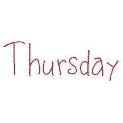 thursday redwork machine embroidery - Redwork Thursday perfect for Decorative Items