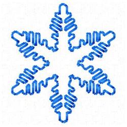 snowflake quick stitch machine embroidery - Snowflake perfect for kitchen tea towels