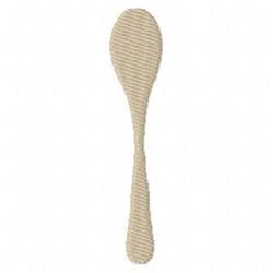 quick stitch spoon machine digital embroidery pattern - Spoon perfect for Chef Aprons