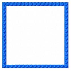 square quick stitch machine embroidery - Square perfect for decorative pillow covers