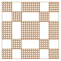 detailed rectangle machine embroidery pattern - Squares And Rectangles for decorative wall hangings
