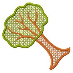 detailed tree machine embroidery pattern - Textured Tree perfect for reusable tote bags