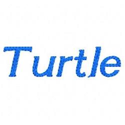turtle quick stitch machine digital embroidery - Turtle perfect for kitchen aprons