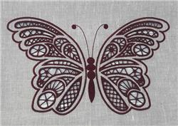 FSL Butterfly Cutwork Richelieu