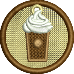 FSL Latte - latte beginner-friendly embroidery design for decorative pillow covers
