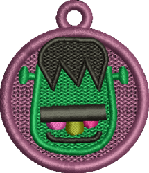 quick stitch halloween monster machine embroidery pattern - FSL Monster for Craft Fair Items