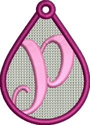 fsl beginner-friendly machine digital embroidery - FSL P perfect for Wall Art