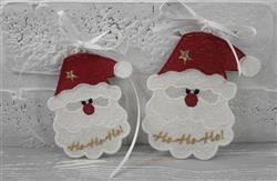 FSL Santa Ornament