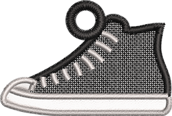 quick stitch sneaker machine embroidery pattern - FSL Sneaker perfect for Shoes