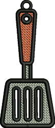 spatula quick stitch machine embroidery - FSL Spatula perfect for Pot Holders