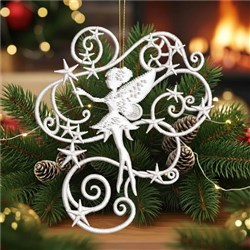 FSL Sprite - 4x4 fairy detailed embroidery design for Fairy Tale Themed Gifts
