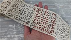 FSL Tatting Square Ornament