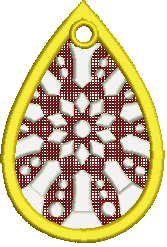 drop beginner-friendly machine embroidery - FSL Tear Drop for Seasonal Crafts