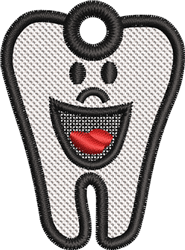 tooth beginner-friendly machine embroidery - FSL Tooth for Educational Materials