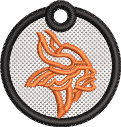 FSL Viking - 4x4 viking beginner-friendly embroidery design for Jacket Patches
