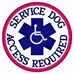 detailed puppy dog machine embroidery pattern - Access Required Patch for Pet Collars