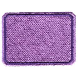 beginner-friendly rectangle machine embroidery pattern - Rectangle for kitchen tea towels
