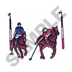 POLO PLAYERS Embroidery Design 