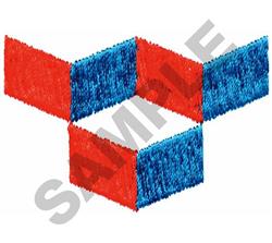 rectangle quick stitch machine embroidery - ABSTRACT RECTANGLES for kitchen tea towels