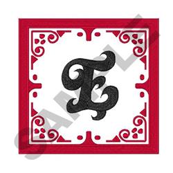 Big Bold Monogram E