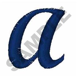 font quick stitch machine embroidery - Bold Script Font A for reusable tote bags