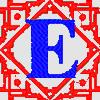 BORDER E - 4x4 border beginner-friendly embroidery design for kitchen tea towels