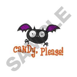 bat beginner-friendly machine embroidery - CANDY PLEASE perfect for kitchen aprons