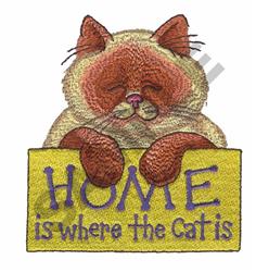 CAT - 4x4 kitten detailed machine machine embroidery design perfect for Door Mats