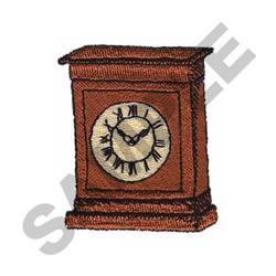 clock beginner-friendly machine embroidery - CLOCK perfect for decorative pillow covers