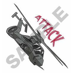 Comanche Attack - attack detailed embroidery design for decorative pillow covers