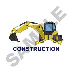 detailed construction machine embroidery pattern - CONSTRUCTION for Fun Accessories