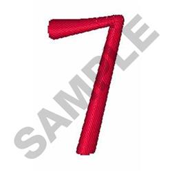 quick stitch script machine embroidery pattern - CURLY SCRIPT 7 for kitchen aprons