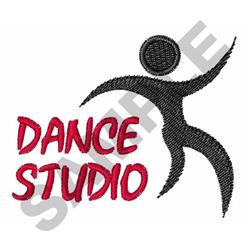 DANCE STUDIO - 4x4 studio beginner-friendly embroidery design for reusable tote bags