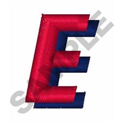 Drop Shadow Font E