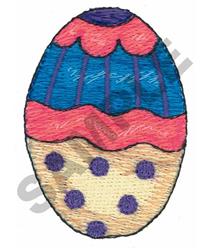beginner-friendly easter Easter eggs machine embroidery pattern - EASTER EGG for Gift Wrapping