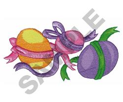 detailed easter egg machine embroidery pattern - EASTER EGGS for Easter Baskets