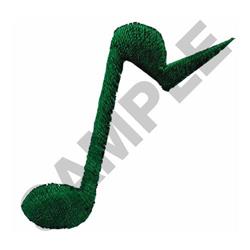 EIGHTH NOTE - 4x4 note quick stitch machine embroidery design for Formal Wear