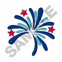 quick stitch firecracker machine embroidery pattern - Firecracker for T-Shirts