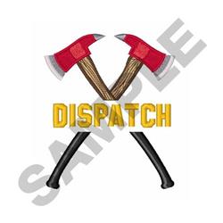 FIREMAN DISPATCH - 4x4 dispatch beginner-friendly embroidery design for Work Shirts